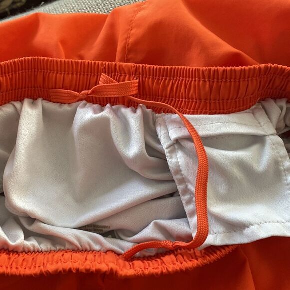 Nike Dri-Fit Orange White Athletic Shorts Size XS - Picture 11 of 13